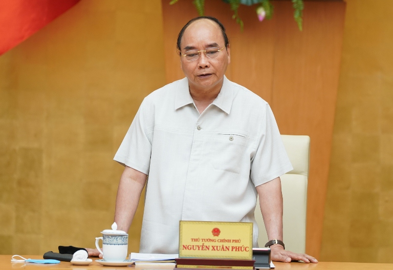 Hội nghị trực tuyến với các bộ, ngành, địa phương triển khai các biện pháp phòng chống dịch COVID-19